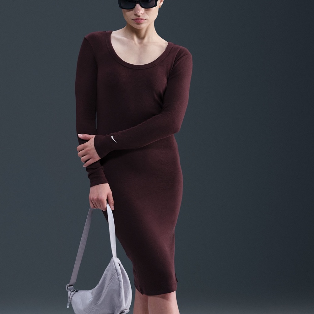 NWT Nike Chill Midi Dress